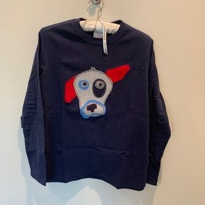 NWOT Hanna Andersson Appliqué Long Sleeved T-shirt 150 cm/US12